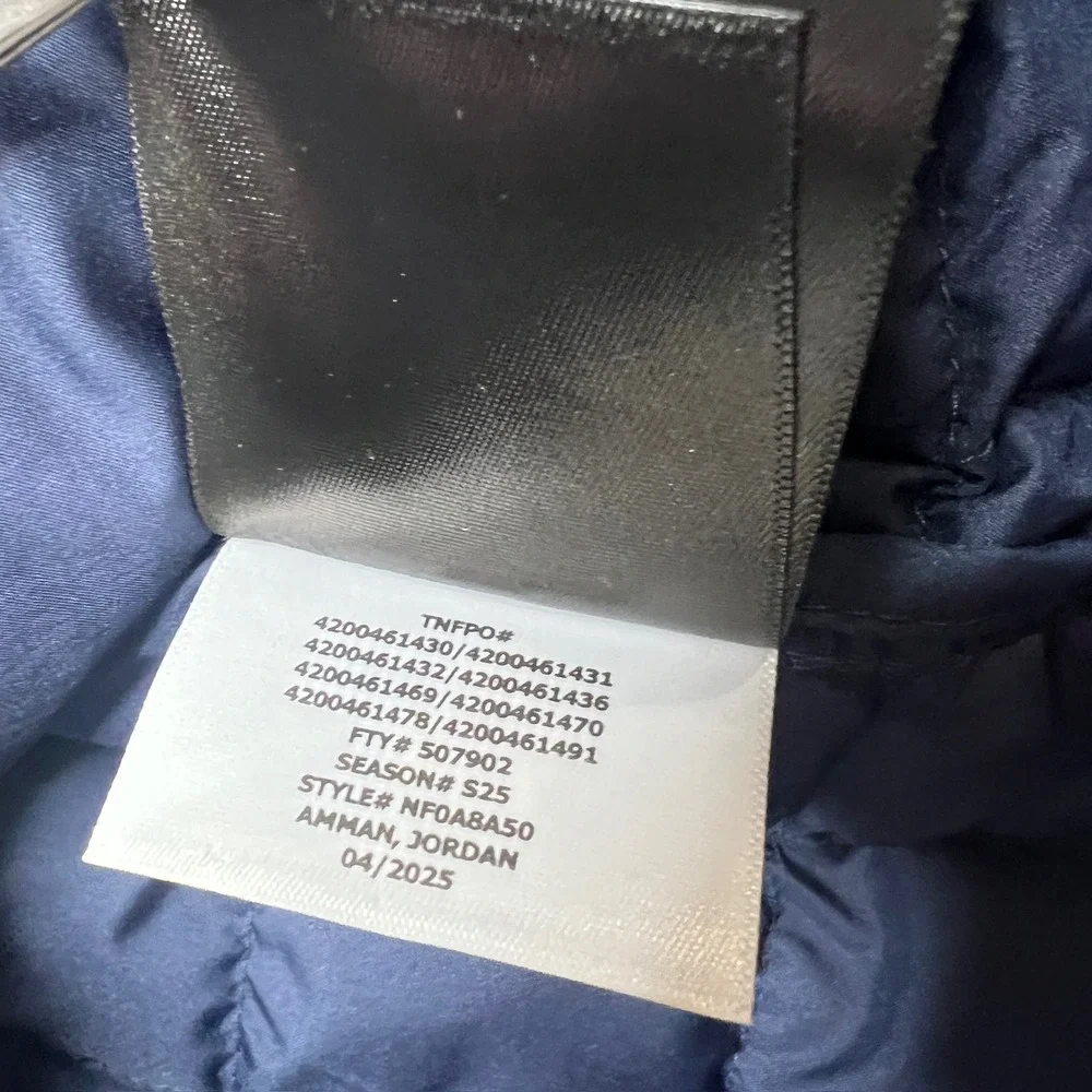 The North Face new tags